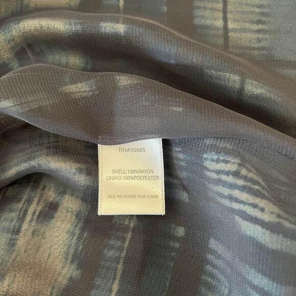 Pendleton Dress Size 12 Sleeveless Sheath Blue Check - Picture 10 of 11